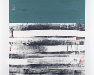 2021 / SZALIKI / Kolaż na płótnie / 110x140cm 