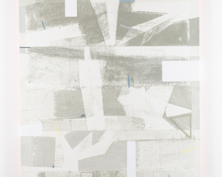 2021 / ŚCINKI WITAMINKI / Kolaż na płótnie / 110x140cm