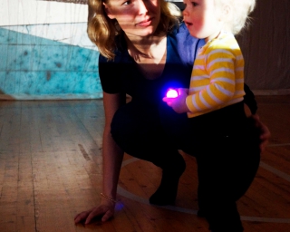 Toddlers at Kukkuu festival in Helsinki